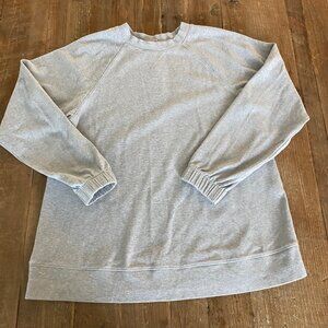 Eberjey Sweatshirt Gray Crewneck Women's‎ Soft Loungewear Size Large